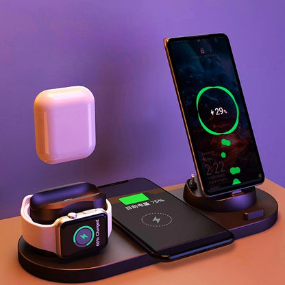 PowerHub 6-in-1 Wireless Charger